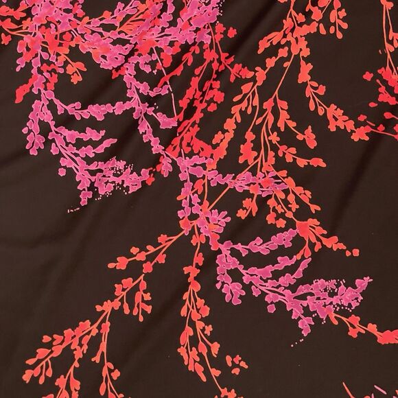 Rampage Womens Skirt Sz Large Knee-Length Y2k 2000's 90's Floral Retro Career - Picture 4 of 11